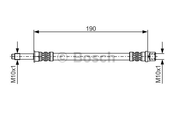Тормозной шланг FEBI BILSTEIN арт. 1 987 476 310