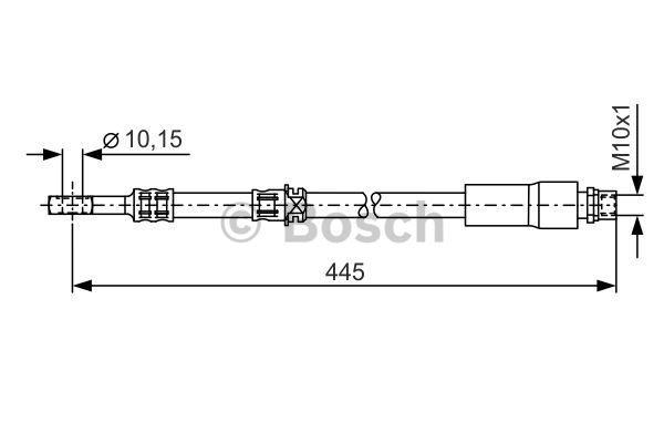 Тормозной шланг FEBI BILSTEIN арт. 1 987 476 455