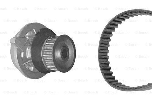 Комплект ГРМ + помпа Opel Astra F 2.0i 93-98/Omega 1.8/2.0 86-94 BOSCH арт. 1987948737
