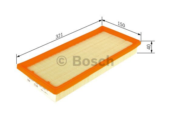 Воздушный фильтр FRAM арт. F026400258