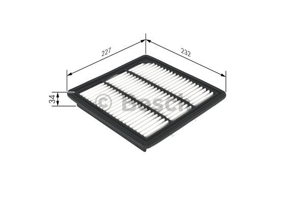 Воздушный фильтр FILTRON арт. F 026 400 407
