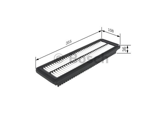 Воздушный фильтр BOSCH F 026 400 455