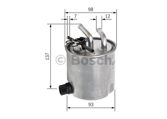 Топливный фильтр KNECHT арт. F026402096