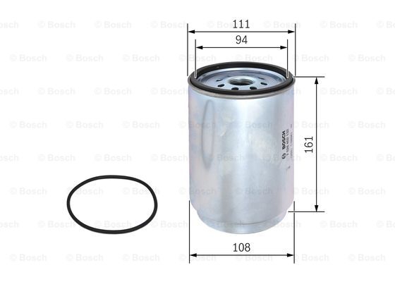 Топливный фильтр MANN-FILTER арт. F026402132