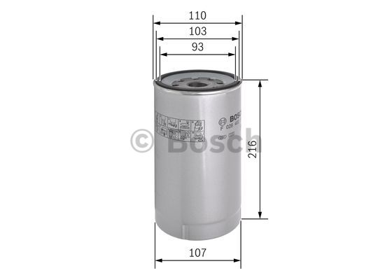 Фільтр палива MANN-FILTER арт. F026402143