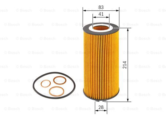 Фільтр масляний MANN-FILTER арт. F026407026