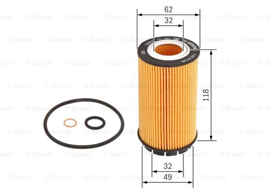 Масляный фильтр MAHLE арт. F026407069