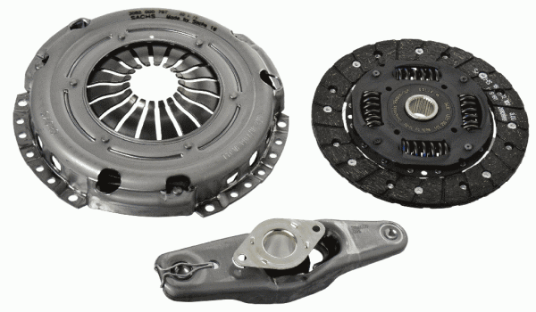 Комплект зчеплення Skoda Roomster 1.2i 06-15 (d=190mm) (+вижимний) (z=28) LuK арт. 3000 951 051