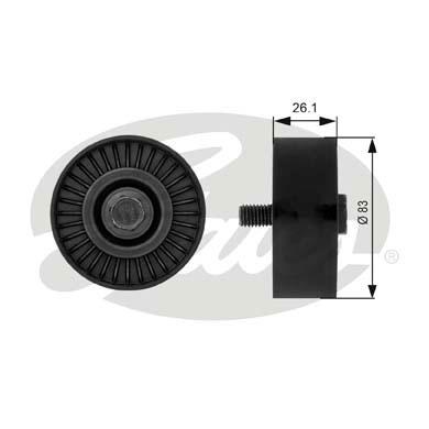 Ролик натяжителя KAVO PARTS арт. T38027