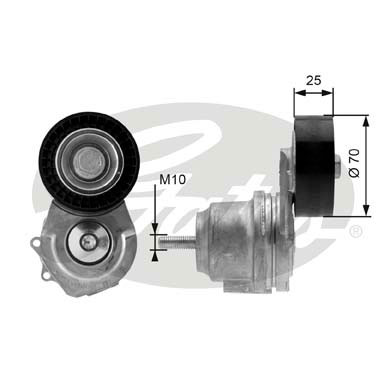 Ролик натяжителя ремня SKF арт. T38498