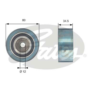 Паразитный / ведущий ролик ГРМ SKF арт. T42193