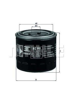 Топливный фильтр JC PREMIUM арт. KC99