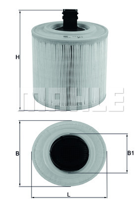 Воздушный фильтр HENGST FILTER арт. LX301514