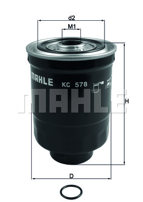 Топливный фильтр MANN-FILTER арт. KC578D