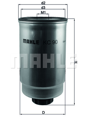 Топливный фильтр WIX FILTERS арт. KC 90