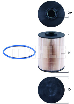 Топливный фильтр DELPHI арт. KX 211D