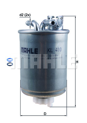 Топливный фильтр FEBI BILSTEIN арт. KL410D