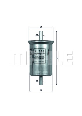 Топливный фильтр BLUE PRINT арт. KL146