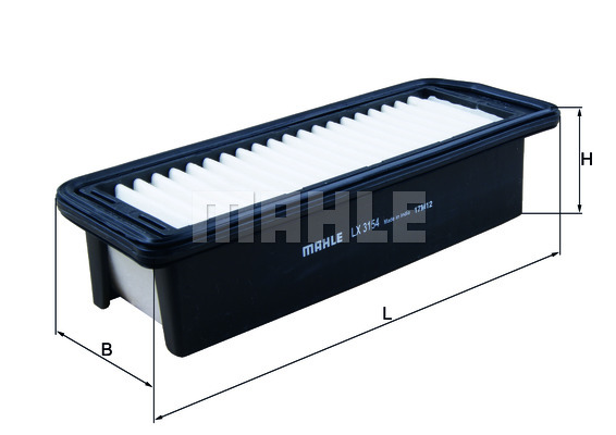Воздушный фильтр MANN-FILTER арт. LX3154