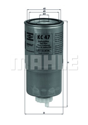 Топливный фильтр SOFIMA арт. KC47