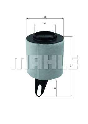 Воздушный фильтр MANN-FILTER арт. LX1650