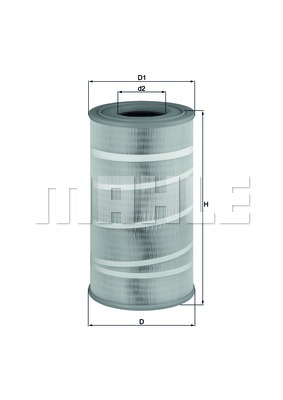 Фільтр повітря BOSCH арт. LX7210/7