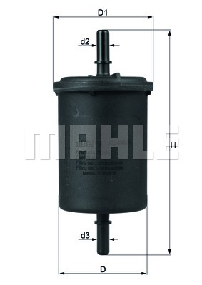 Топливный фильтр DENCKERMANN арт. KL 416/1