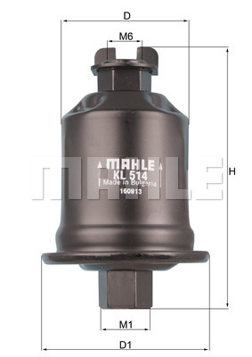 Топливный фильтр BOSCH арт. KL514