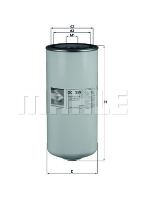 Фільтр масляний FILTRON арт. OC289