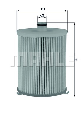 Топливный фильтр WIX FILTERS арт. KX2454D