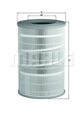 Воздушный фильтр FEBI BILSTEIN арт. LX2068