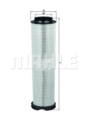 Воздушный фильтр WIX FILTERS арт. LX8165