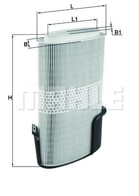 Фільтр повітря MANN-FILTER арт. LX10096