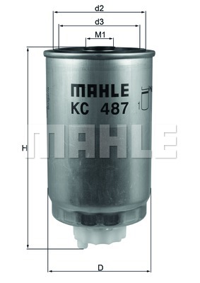 Топливный фильтр PURFLUX арт. KC487