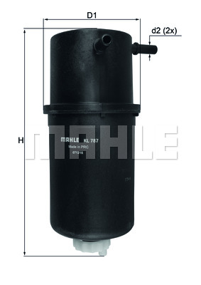 Топливный фильтр BOSCH арт. KL787