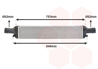 Интеркулер AVA QUALITY COOLING арт. 03004319