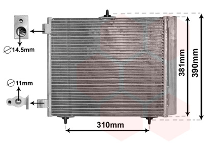 Радиатор кондиционера NRF арт. 09005205