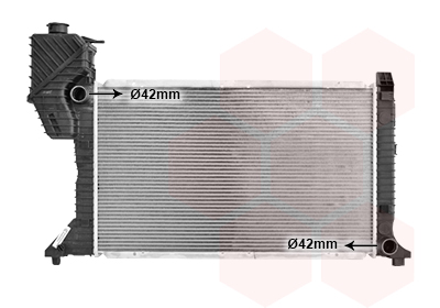Радиатор охлаждения двигателя NRF арт. 30002183