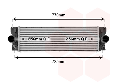 Интеркулер THERMOTEC арт. 30004582