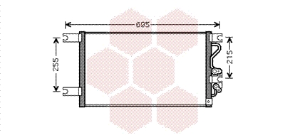 Радиатор кондиционера NISSENS арт. 32005206