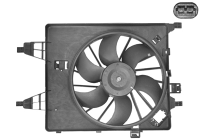 Вентилятор охлаждения двигателя RENAULT арт. 4312746