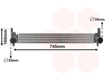 Интеркулер AVA QUALITY COOLING арт. 49004039