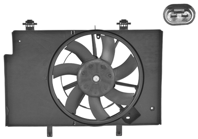 Вентилятор охлаждения двигателя NRF арт. 1807746