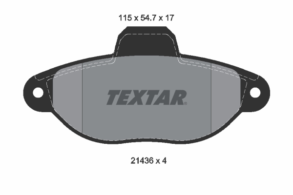 Тормозные колодки дисковые BOSCH арт. 2143602
