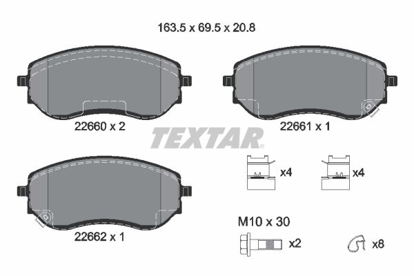Колодки тормозные (передние) MB X-class (470) /Nissan Navara/NP300 17- (TRW) Q+ (с датчиком) DELPHI арт. 2266001