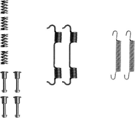 Комплект пружинок колодок ручника BMW 1 (E81/E87/F20/F21)/3 (E46/E90/F30/F80) 07- M43/M47/M52/M54//N43/N46/N47 TRW арт. 97012600