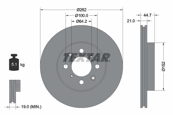 Тормозной диск BREMBO арт. 92060903