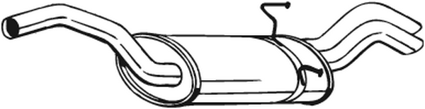 Глушитель выхлопных газов конечный POLMO арт. 190-301