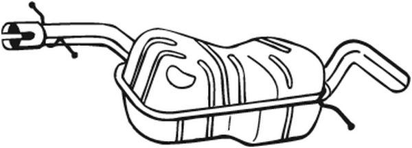 Вихлопнi системи BOSAL 220-013