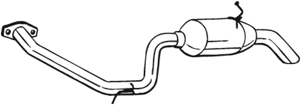 Глушитель выхлопных газов конечный POLMO арт. 228-163